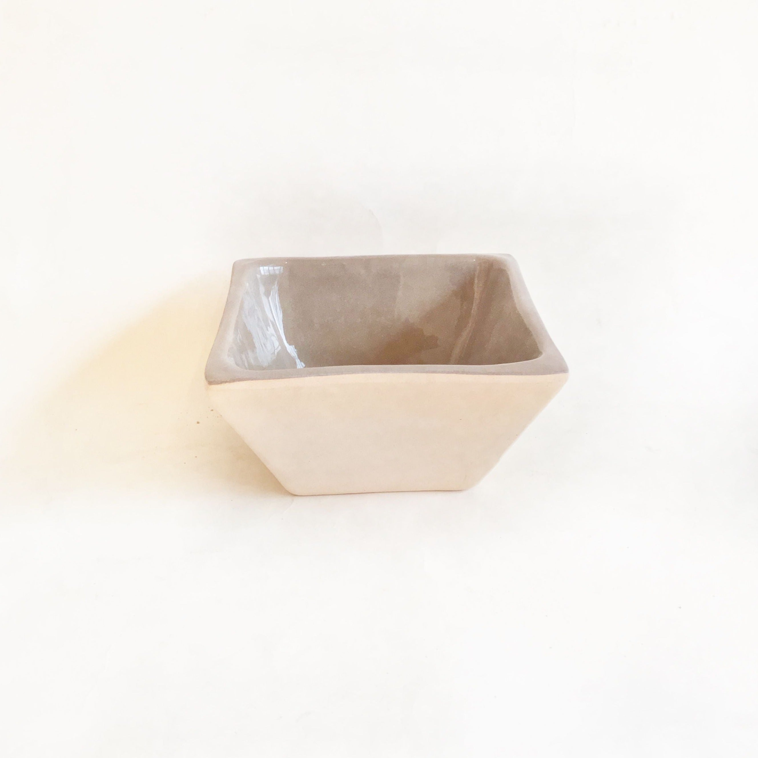 Square Dip Bowl - Mocha