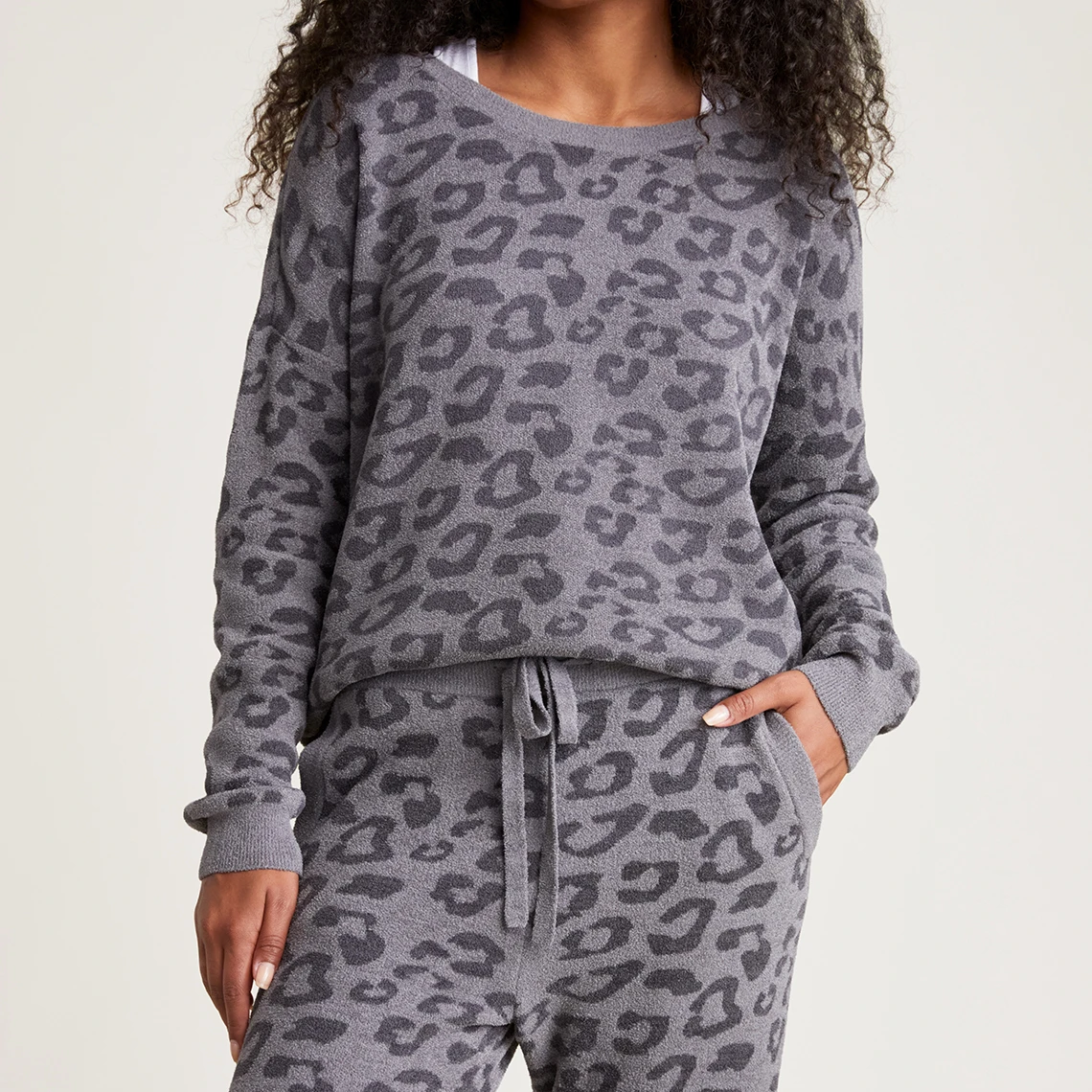 CozyChic Ultra Lite Slouchy Barefoot in the Wild Pullover