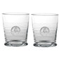 Berry & Thread Double Old Fashioned Glassware Set