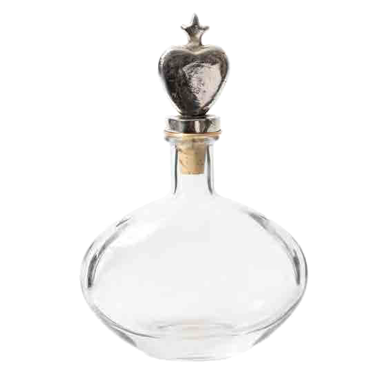 Sagrado Corazon Heart Decanter