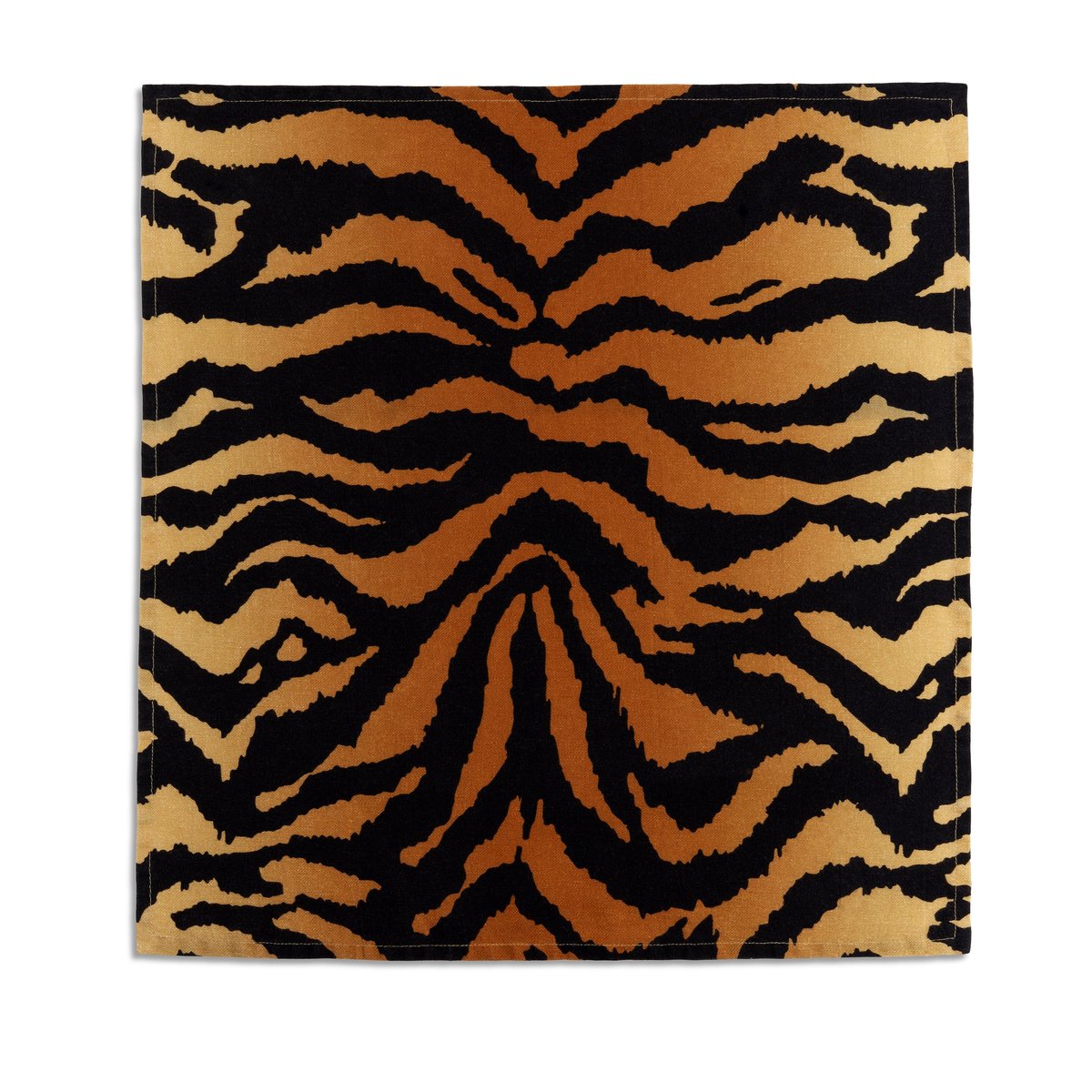 Linen Sateen Tiger Napkins (Set of 4)