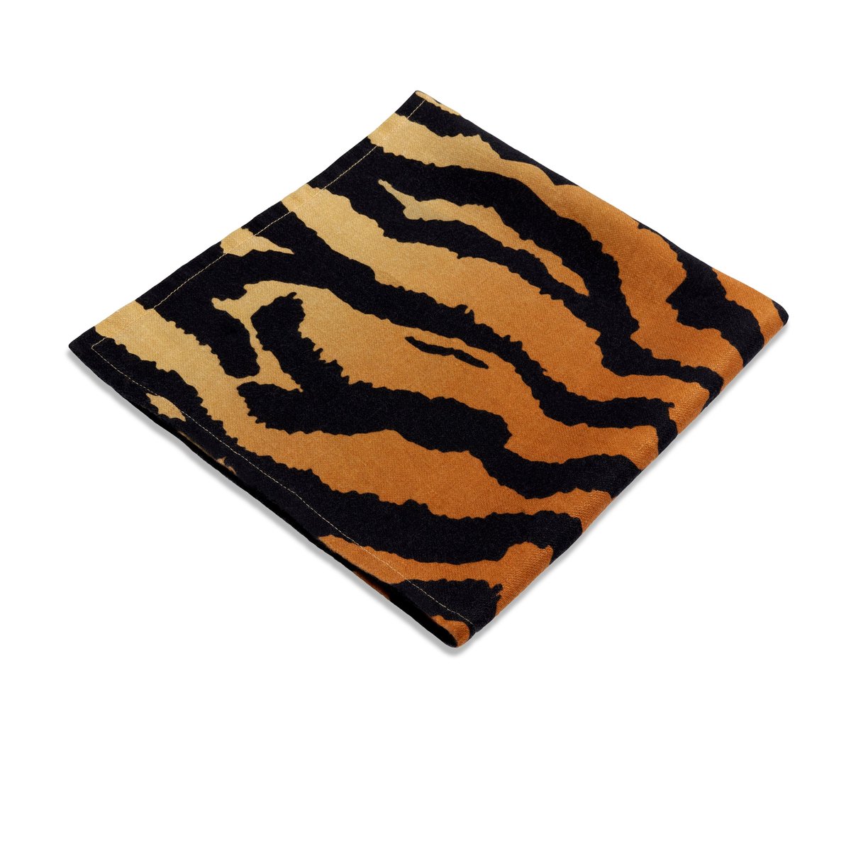 Linen Sateen Tiger Napkins (Set of 4)