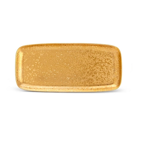 Gold Alchimie Rectangular Platter - Medium
