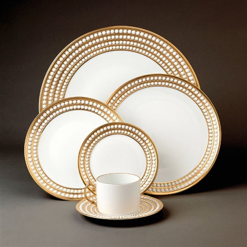 Gold Perlee Dinnerware Collection