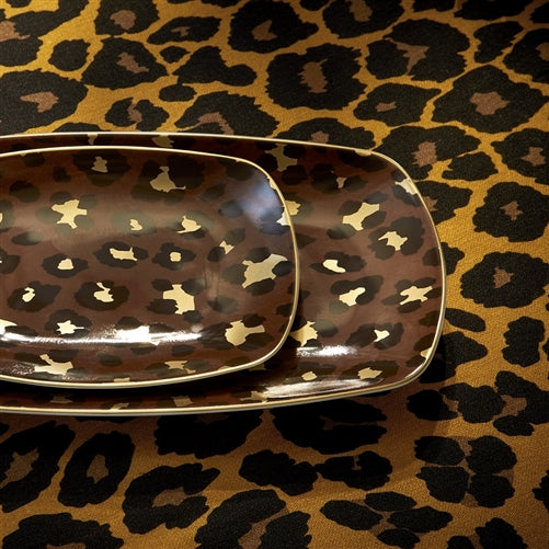 Leopard Rectangular Tray