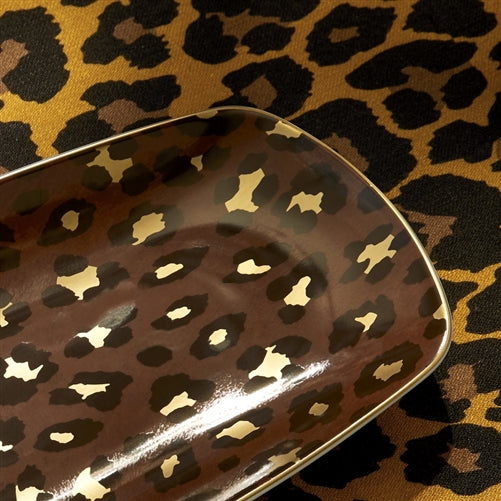 Leopard Rectangular Tray