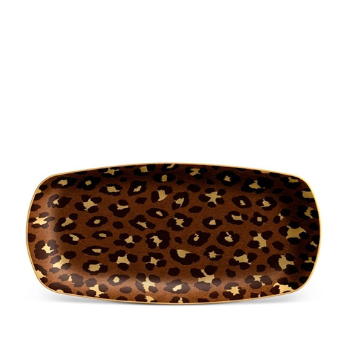 Leopard Rectangular Tray