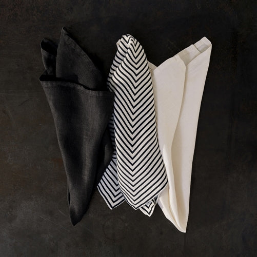 Linen Sateen Concorde Napkins - Set of 4