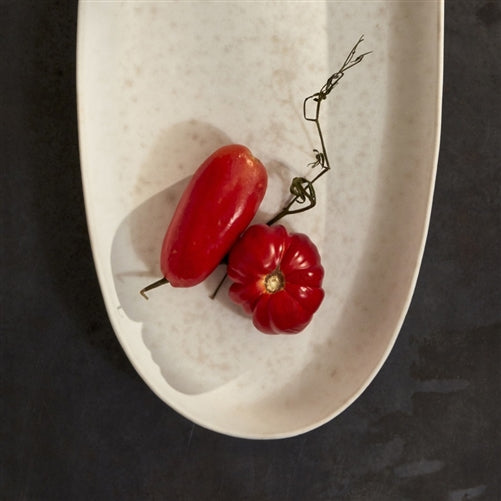 Terra Oval Platter - Stone