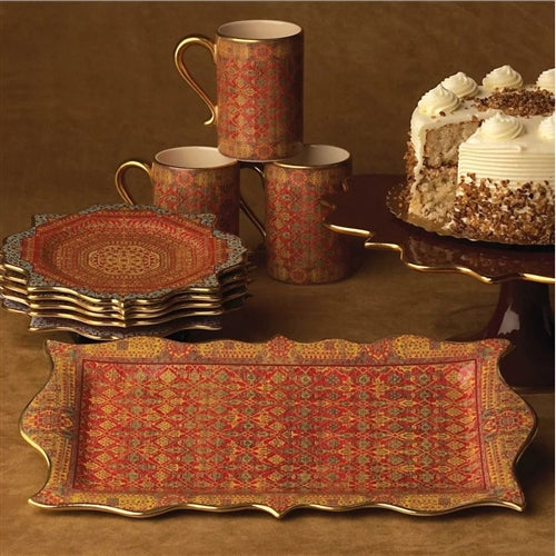 Tabriz Rug Mugs (Set of 4)