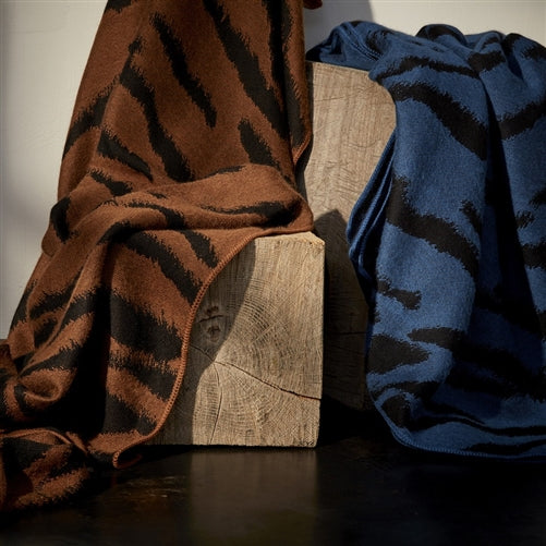 Tiger Jacquard Throw