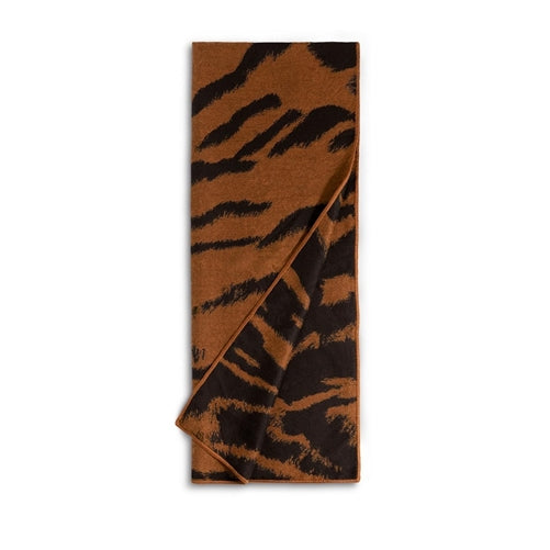 Tiger Jacquard Throw