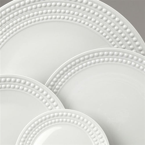White Perlee Dinnerware Collection
