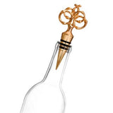Gold Bamboo Rings Wine Stopper
