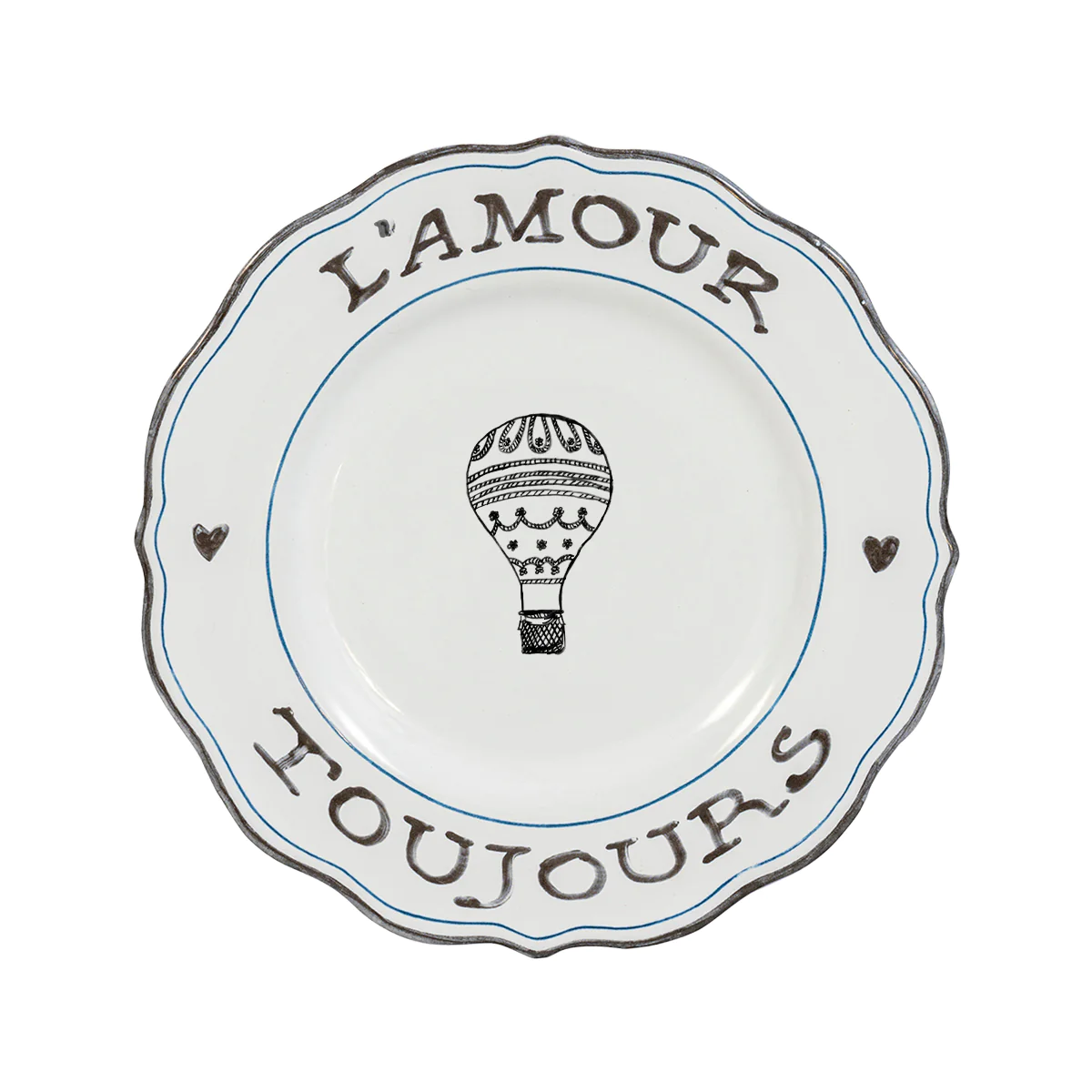 L'Amour Toujours Dessert/Salad Plate (Set of 4)