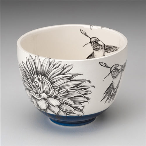 Laura Zindel Design Small Bowl: Hummingbird