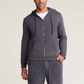 Malibu Collection Men's Pima Cotton Fleece Zip Hoodie