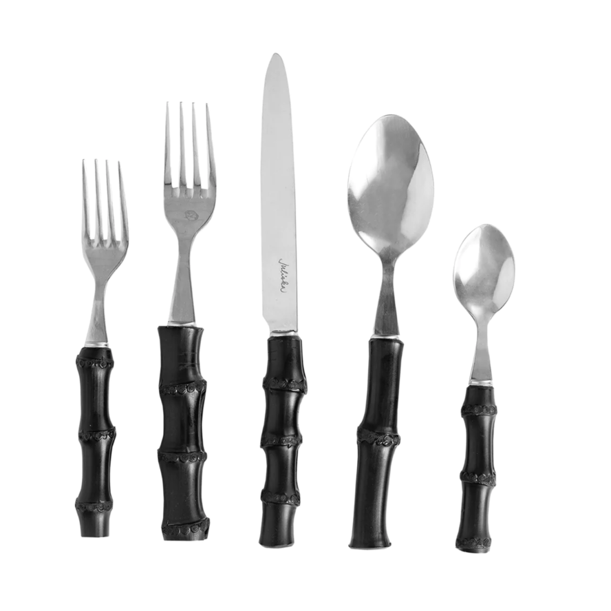 Bamboo Flatware - Black