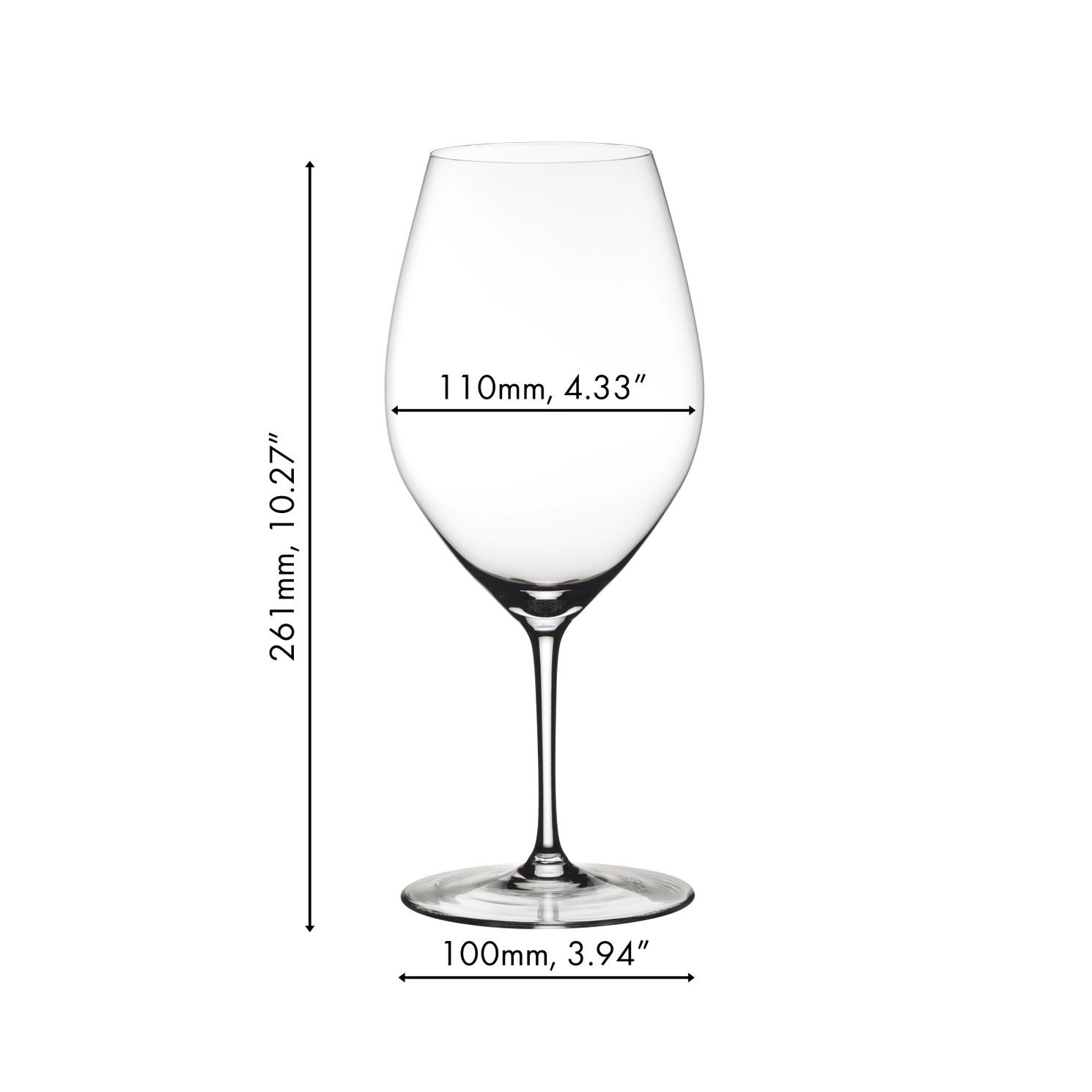 Friendly Magnum Wine Glass - Set of 4