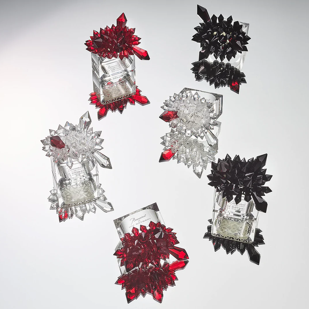 Zénith Napkin Rings in Crystal (Set of 4)