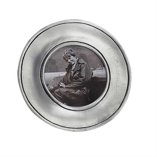Pewter Lombardia Round Frame - Small