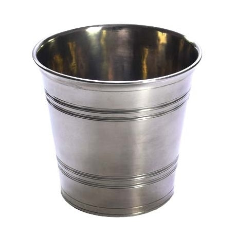 Pewter Waste Basket