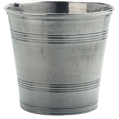 Pewter Waste Basket