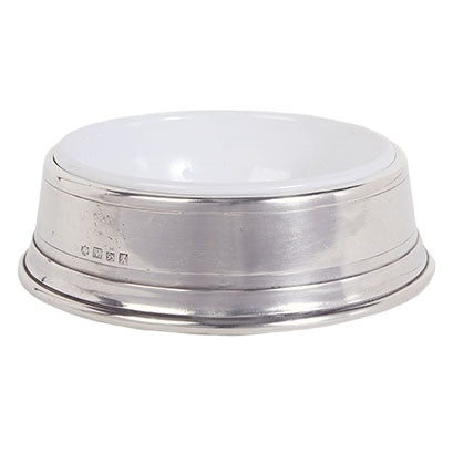 Pewter Pet Bowl