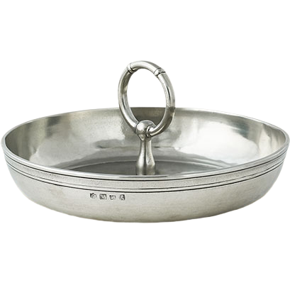 Pewter Festa Dish with Handle
