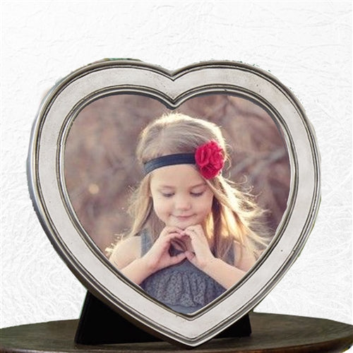 Pewter Heart Frame