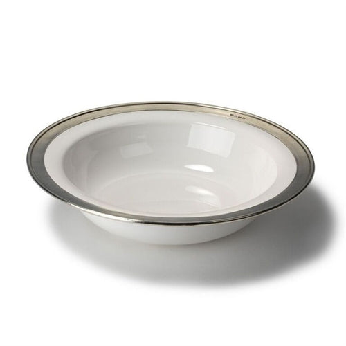 Pewter Convivio Round Serving Bowl