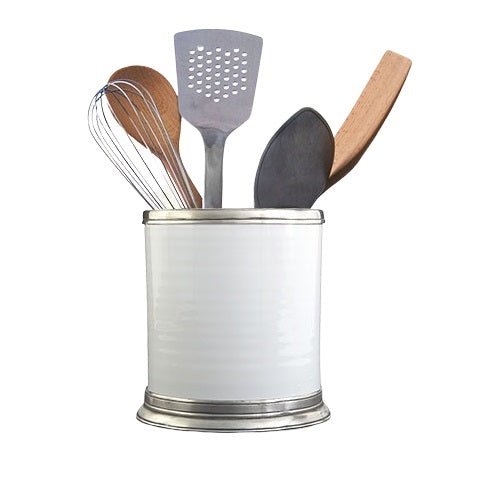 Pewter Convivio Kitchen Utensil Holder