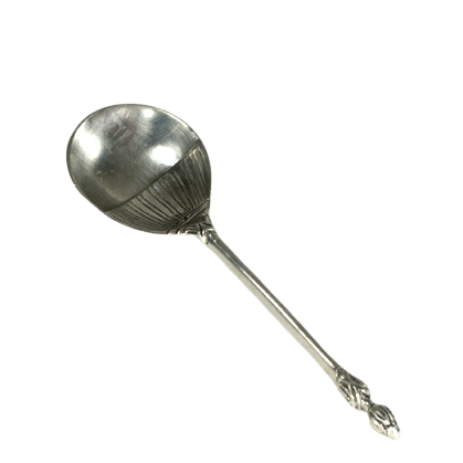 Pewter Engraved Spoon