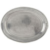 Pewter Incised Oval Tray