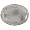 Pewter Incised Oval Tray
