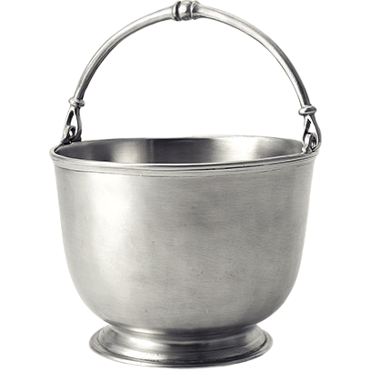 Pewter Cache Pot