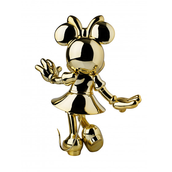 Minnie Welcome Chromed Gold