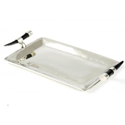 Cerro Rectangle Tray in Goat #1