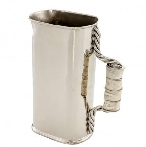 Ushuaia Pitcher alpaca metal & bone