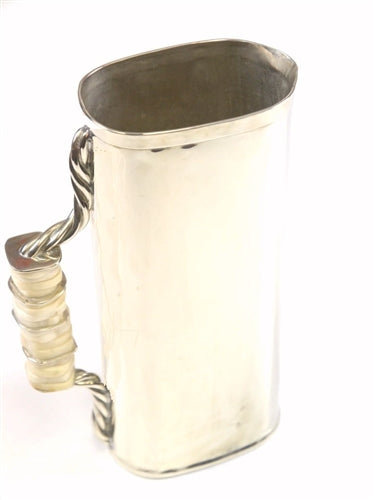 Ushuaia Pitcher alpaca metal & bone