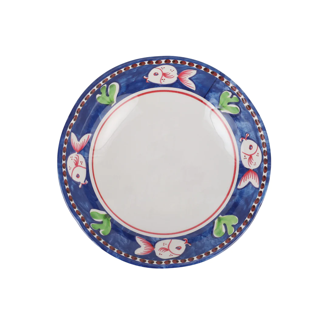 Melamine Campagna Pesce Pasta Bowl - Set of 4