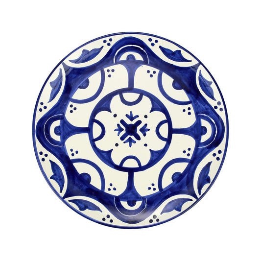 Vietri Mosaico Cobalt Round Platter