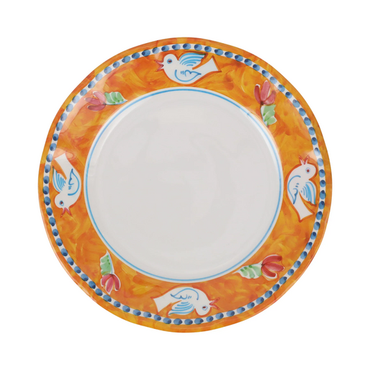 Melamine Campagna Uccello Dinner Plate