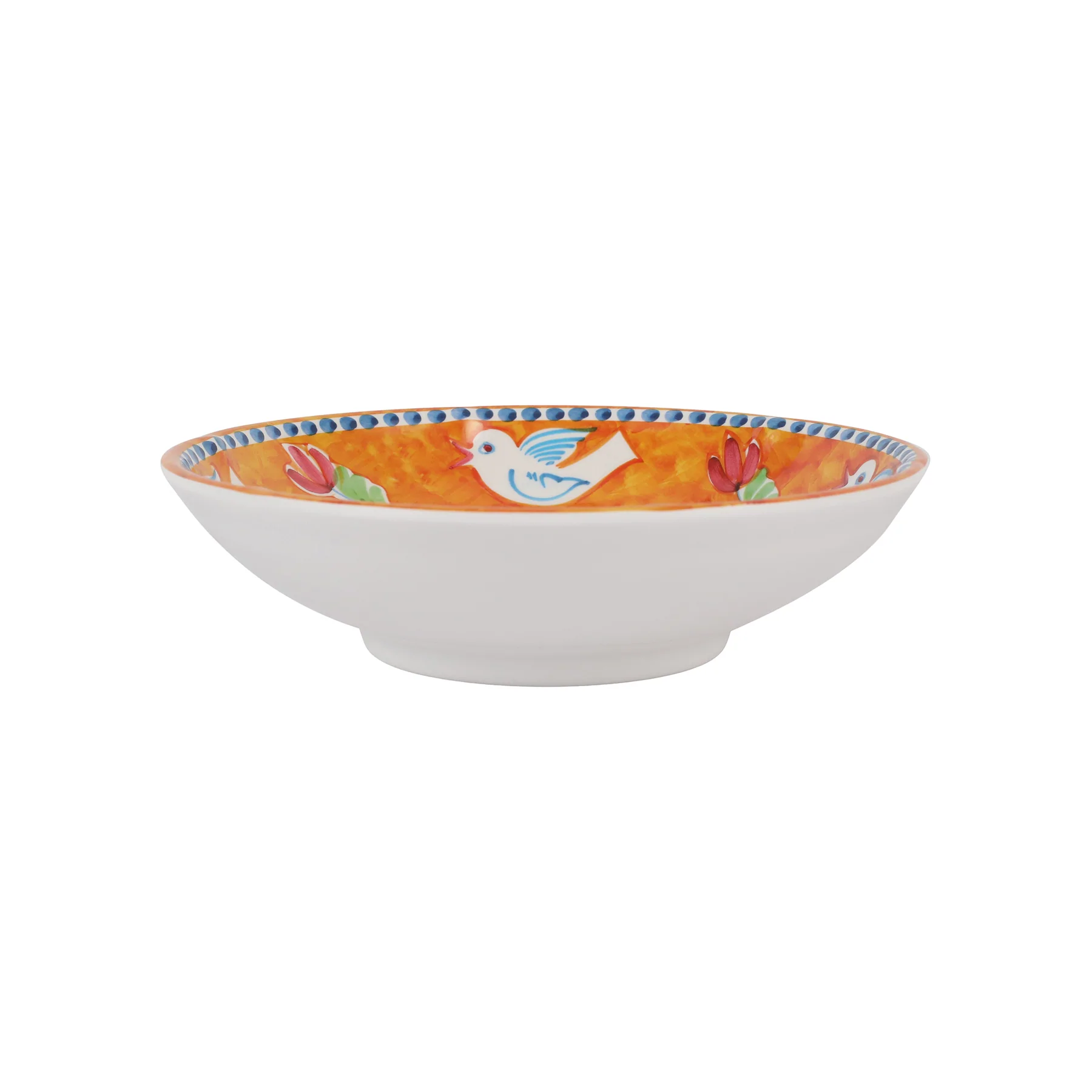 Melamine Campagna Uccello Pasta Bowl - Set of 4