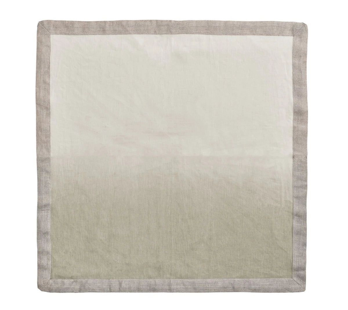 Dip Dye Napkin in Gray & Silver - Set of 4