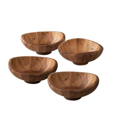 Butterfly Salad Bowls - Set of 4