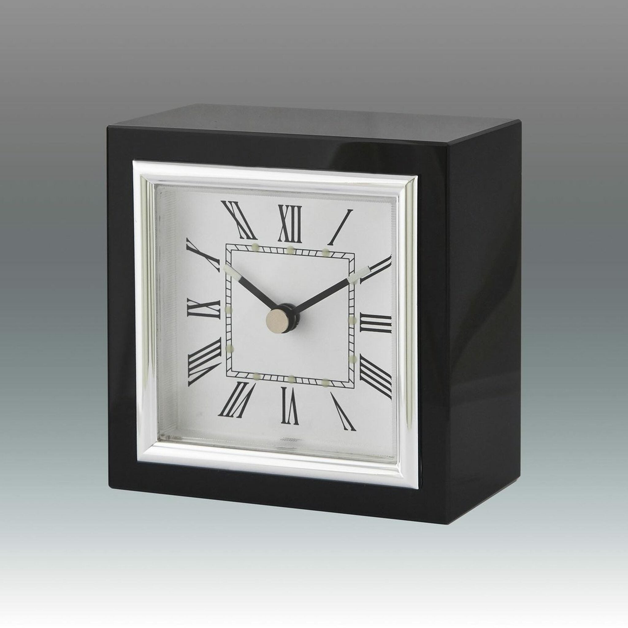 Black Square Clock