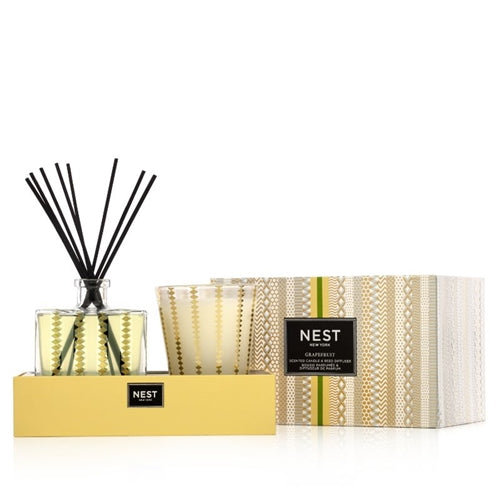 Grapefruit Candle & Diffuser Set