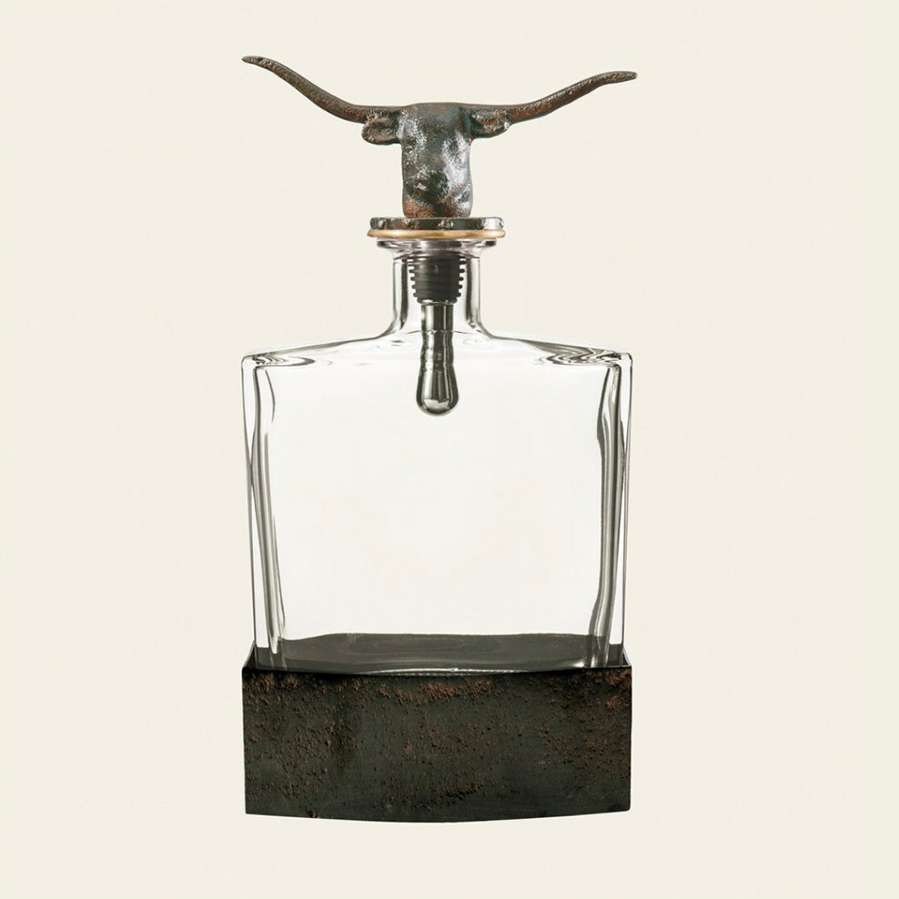 Nueces Longhorn Decanter