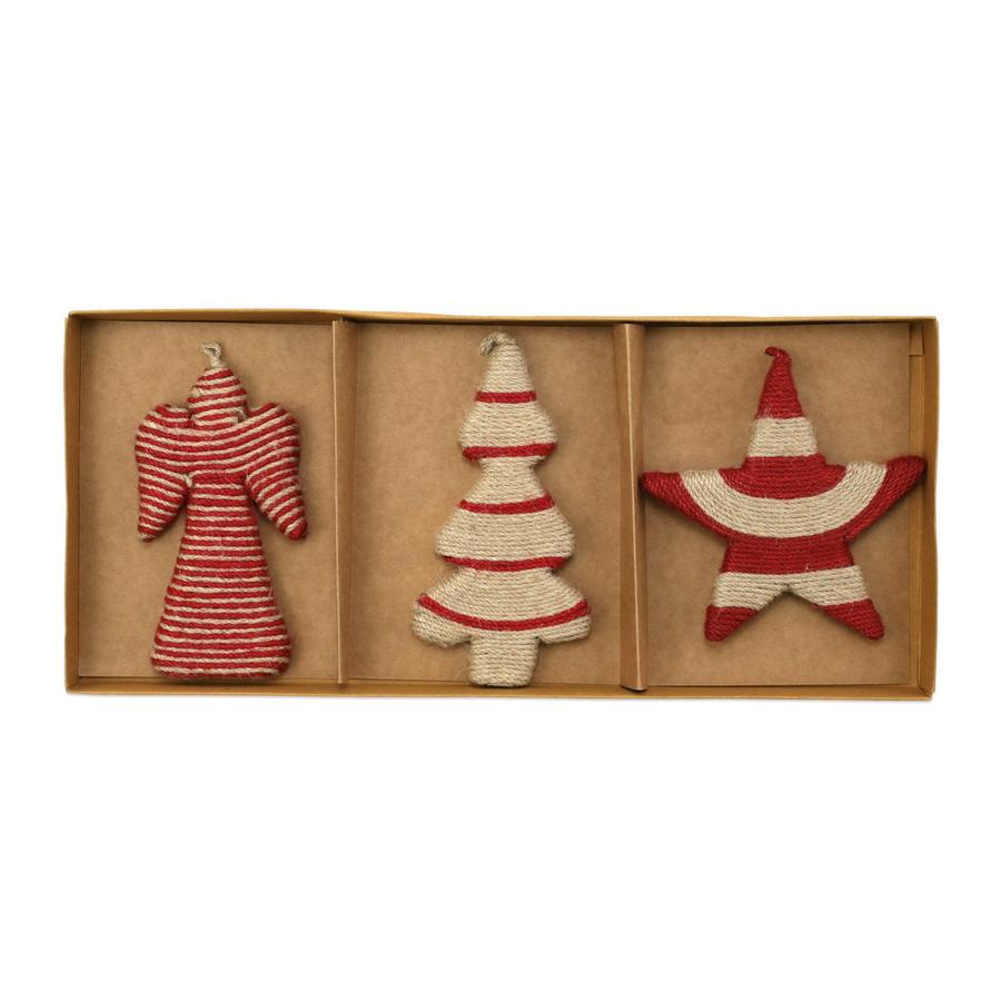 Ornaments Angel, Star, And Tree Ornaments (Set Of 3)